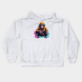 DJ - Banana Kid Kids Hoodie